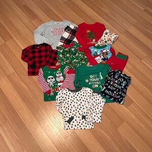 Boys’ Holiday Pajamas, Size 4T